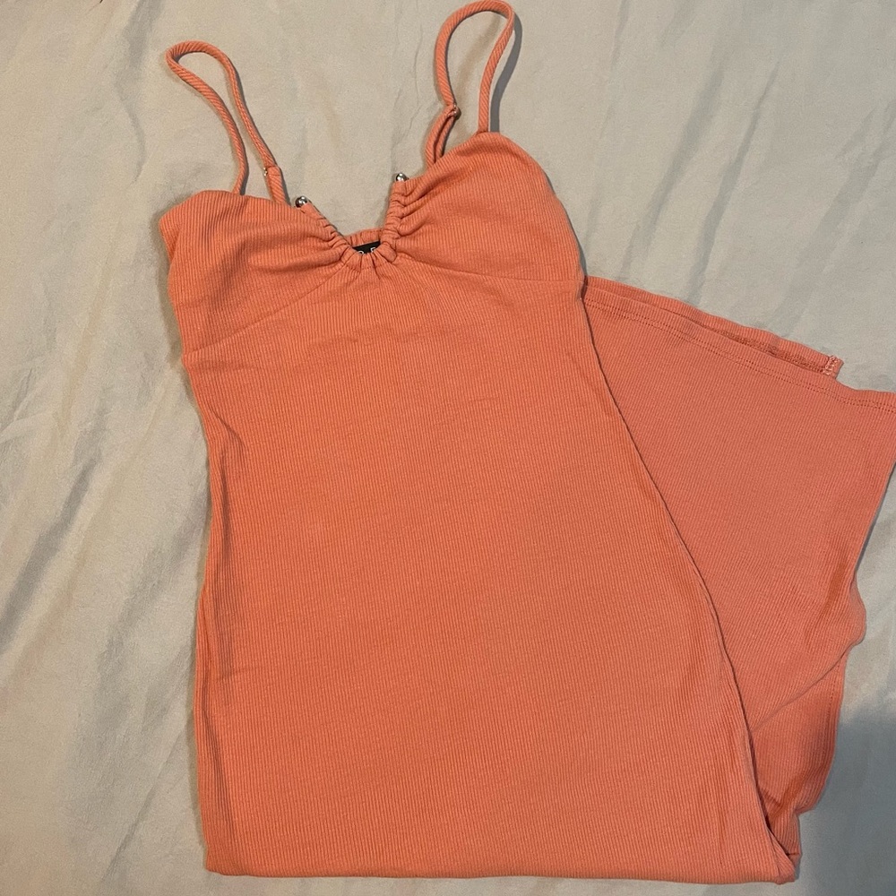 Vici Sunset Cruise Split-Hem Midi Dress - Picture 3 of 7